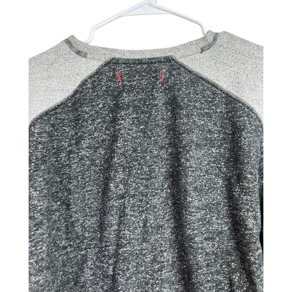 Tommy Bahama Men's Sweater Large Long Sleeve Gray Fleece Lined - Picture 8 of 10